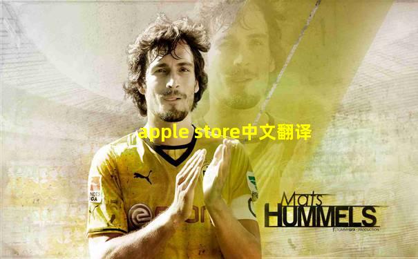 apple store中文翻译